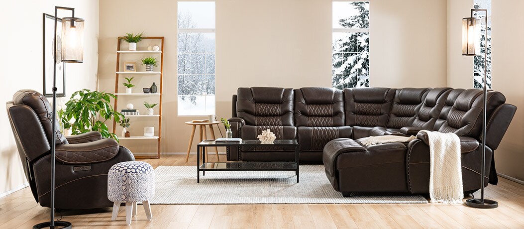 Toasty warm living room
