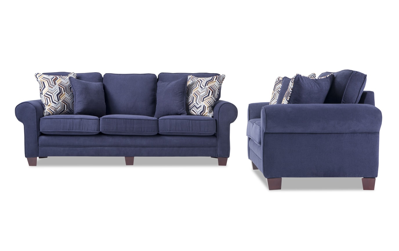 Gracie Sofa Loveseat Bob S Furniture Gracie Sofa Loveseat